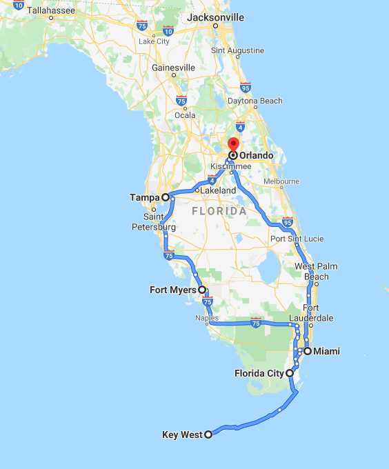 Rondje Florida (14 dagen)